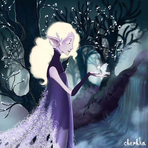 Queen Titania with her folk!