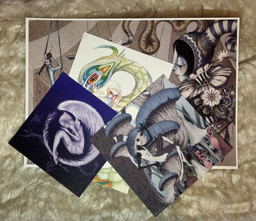 Traditional & digital art prints
